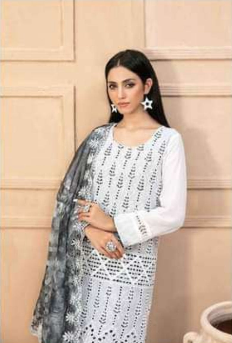 3 pieces Pakistani suit/kurta | high quality fabric