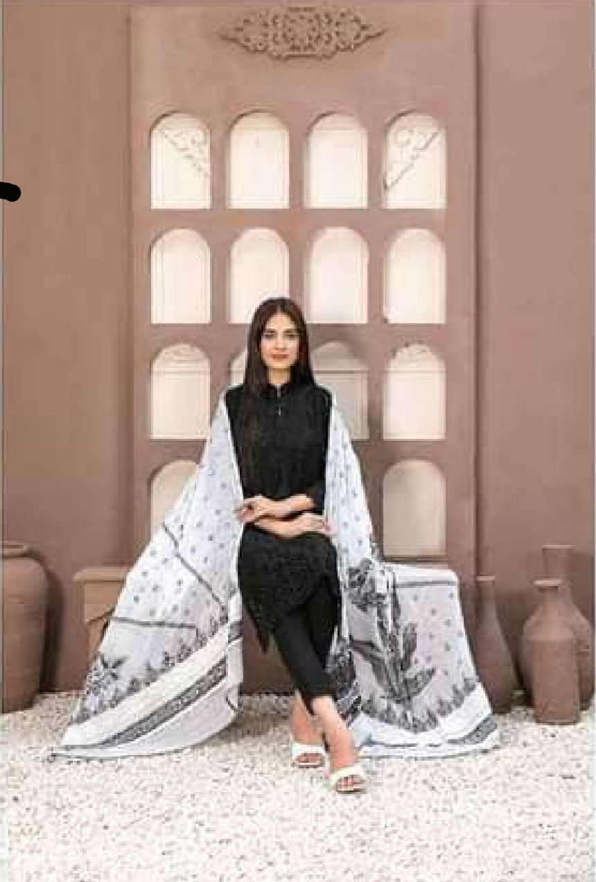 3 pieces Pakistani suit/kurta | high quality fabric