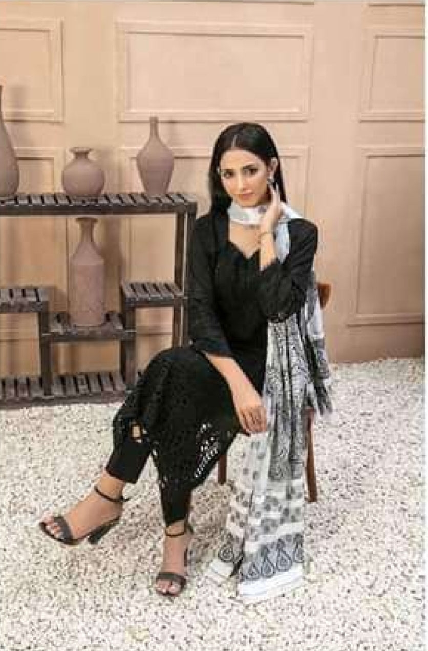 3 pieces Pakistani suit/kurta | high quality fabric