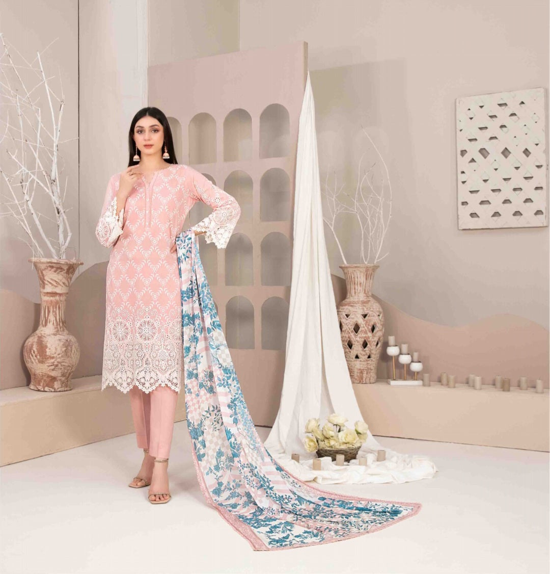 3 pieces kurta | high-quality fabric